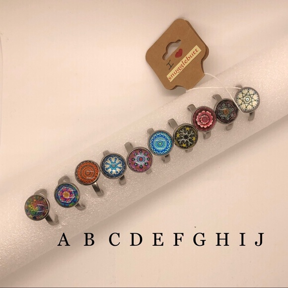 Sterling Silver Rings, Spirals - Picture 4 of 4